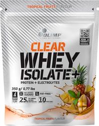 Olimp Clear Whey Isolate + Electrolytes Tropical Fruits - 350g