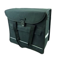 Dresco 5251701 Saco duplo de bicicleta, preto