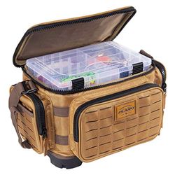 PLANO Guide Series - Tackle Bag 3600, Duurzame visgerei tas met gegoten basis, Tackle opbergzakken voor vissers, Voor al uw vistuig en gereedschap, Dropzone magnetische top, Incl, 6 StowAway dozen