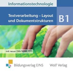 Informationstechnologie Modul B1 [import allemand]
