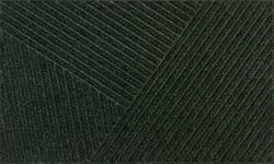 DUNE 075120 Stripes Midnight Green Doormat, 45 x 75 cm (Rechteckig)