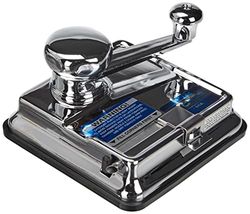 OCB Cigarette Tamping Machine, Chrome, Silver, 15 x 15 x 8 cm