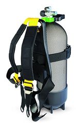 Best divers AB0415 - Respaldo con Correas de Acero Inoxidable, Correas Acolchadas