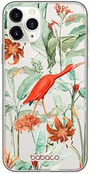 ERT GROUP mobiel telefoonhoesje voor Iphone 11 PRO origineel en officieel erkend Babaco patroon Flowers 049 optimaal aangepast aan de vorm van de mobiele telefoon, gedeeltelijk bedrukt