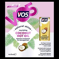 Alberto VO5 Nourishing Coconut Hot Oil 4x15ml