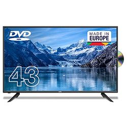 Cello C4320FDE 43-Inch Full HD LED-TV met Geïntegreerde DVD-Speler
