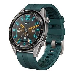 HUAWEI Watch GT Active Smartwatch (46 mm Amoled pekskärm, GPS, Fitness Tracker, pulsmätning, 5 ATM vattentät) orange