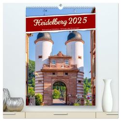 Heidelberg 2025 - Sehnsucht nach Heidelberg - 12 Monate voller Erinnerungen (hochwertiger Premium Wandkalender 2025 DIN A2 hoch), Kunstdruck in ... an die Stadt Heidelberg nach Hause.