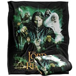 Lord of The Rings - Manta Supersuave de Tacto Sedoso, 152 x 127 cm