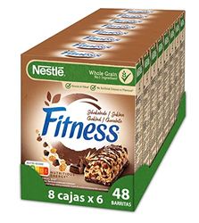 Cereales Nestlé Fitness Chocolate Barritas pack de 8 x 6 (48 barritas)