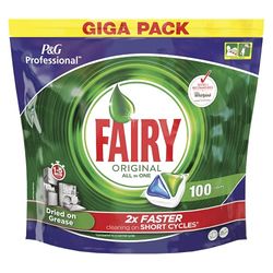 Fairy All in One, Cápsulas para Lavavajillas, 100 Unidades