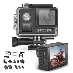 EASYPIX Câmara desportiva GOXTREME Black Hawk, preto, resistente. al água 60m