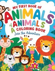 My firts Book for animals: A Coloring Book
