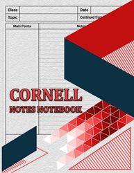 Cornell Notes Notebooks: Cornell Notebook With College Ruled Lines Notepad Journal