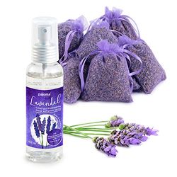 pajoma 10 sacchetti di lavanda Plus 100% puro spray essenziale per cuscini alla lavanda