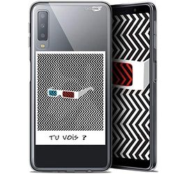 Beschermhoes voor Samsung Galaxy A7 2018, ultradun, motief: Heb je wat Vois?