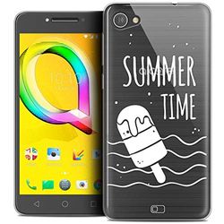 Caseink fodral för Alcatel A5 LED (5.2) fodral [Crystal Gel HD Summer Time kollektion - mjuk - ultratunn - tryckt i Frankrike]