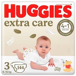 Huggies Extra Care Pannolini Taglia 4, (8-16 kg) 120 pezzi