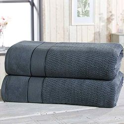 Rapport Serviettes 2 pièces Royal Velours, Denim