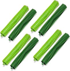 Lot de 2 brosses à rouleaux de rechange compatibles avec iRobot Roomba série E & I & J i7 i7+ i3 i3+ i6+ i8+ j7 j7Plus E5 E6 E7 Accessoires d'aspirateur Brosse en caoutchouc multi-surfaces