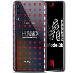 Caseink fodral för Samsung Galaxy A50 (6.4) [Gel HD Collection Petits Grains® Design HMD* Hero i diskret läge - mjuk - ultratunn]