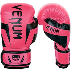 Venum Elite bokshandschoenen unisex kinderen, neon/roze, FR: M (Fabrikant maat:M)