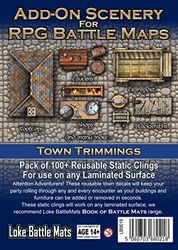 Loke BattleMats Add-On Scenery for RPG Maps - Town Trimmings