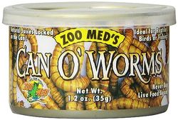 Zoo Med Can O' Worms Nourriture pour Reptile/Amphibien, 35 g