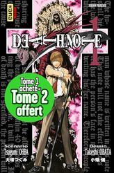 Pack 1+1 Death Note (Tomes 1+2) - OP 1+1 Kana 2024