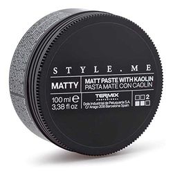 Termix Style.Me Matty Cire coiffante effet mat, idéale pour les cheveux courts ou mi-longs, parfaite pour définir et mettre en forme, 100 ml