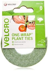 VELCRO Brand ONE-WRAP Fixação para plantas 12 mm x 5 m verde
