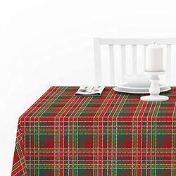 Doge Milano Nappe avec impression numérique, 100% Made in Italy Nappe antidérapante pour salle à manger, lavable et antitache, modèle de Noël - Rottofreno, cm 180x140
