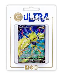 Regieleki V 175/195 Full Art - Myboost X Epée et Bouclier 12 Tempête Argentée - Coffret de 10 Cartes Pokémon Françaises