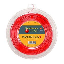 Kirschbaum 2 PRO-Corda per Racchetta da Tennis, Colore: Rosso