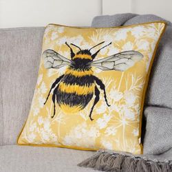 Wylder Manor Bee rörledd fjäder rik fylld kudde