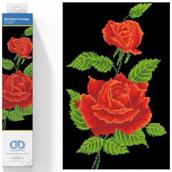 Diamonddotz DD5.025 Red Rose Corsage 27X42 cm