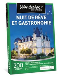 Wonderbox - Coffret cadeau - NUIT DE RÊVE ET GASTRONOMIE – Séjours Haut de Gamme ! : hôtels d’exception, manoirs ...