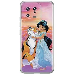 ERT GROUP mobiltelefonfodral för Xiaomi 13 originalt och officiellt licensierat Disney mönster Jasmine & Rajah 001 optimalt anpassad till formen på mobiltelefonen, fodral tillverkad av TPU-plast