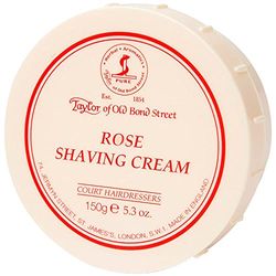 Taylor of Old Bond Street 150g Rose Shaving Cream Bowl