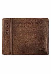 camel active Melbourne Carteira horizontal para homem, 000510, castanho, 12,5 x 2,5 x 10, Castanho, 000510