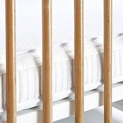 The Little Green Sheep M005R Twist SnuzKot Matelas naturel Beige 68 x 117 cm