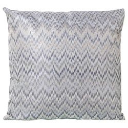 Alexandra House Living Grå textil kudde 43 x 43 cm