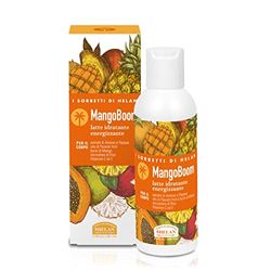 Helan, I Sorbetti MangoBoom - Crème hydratante pour le corps parfumée pour le corps pour femmes et hommes à la papaye et à la vitamine C, Lait parfumé pour le corps à la vitamine E, 150 ml
