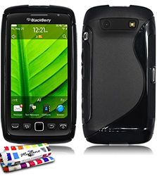 MUZZANO ORIGINELE Le S Premium Flexibele Shell Case voor BlackBerry Torch 9850 - Zwart