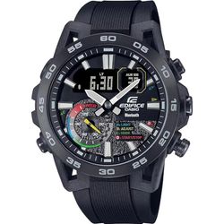 Casio Men Analogue-Digital Quartz Watch with Plastic Strap ECB-40MP-1AEF