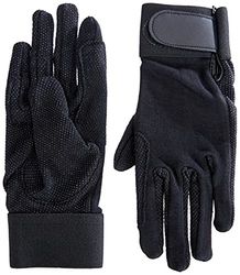 HKM Vuxna ridhandskar av bomull 9100 svartXXS byxor, 9100 svart, XXS
