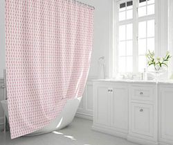 Bonamaison Digitally Printed Shower Curtain, 1 Piece 150x200 Cm - Designed And Manufactured in Turkey