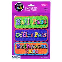 Magnetisk hall pass-set 3 st