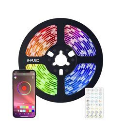 RGB ledstrip, op maat te snijden, met app 5 m