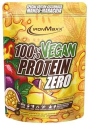 IronMaxx 100% Vegan Protein Zero - Mango e Maracuja 500g | polvere proteica ricca di proteine e senza zucchero composta da 4 componenti | polvere proteica vegana senza aspartame